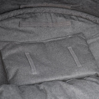 Outsunny Hanging Egg Chair Swing Hammock Chair with Stand, Cushion and Retractable Canopy, for Indoor and Outdoor, Grey 