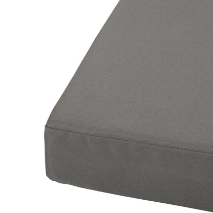 Outsunny Outdoor Cushion Pad Set for Rattan Furniture, 7 Piece Garden Furniture Cushions, Patio Conversation Set Cushions, Lightweight and Durable, Grey 