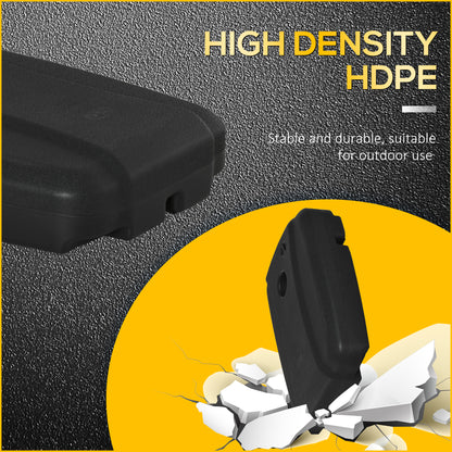 Outsunny Parasol Base, Water and Sand Filled, Up to 100kg, Portable Umbrella Stand Weights for Cantilever Banana Parasol with Wheels, Black 