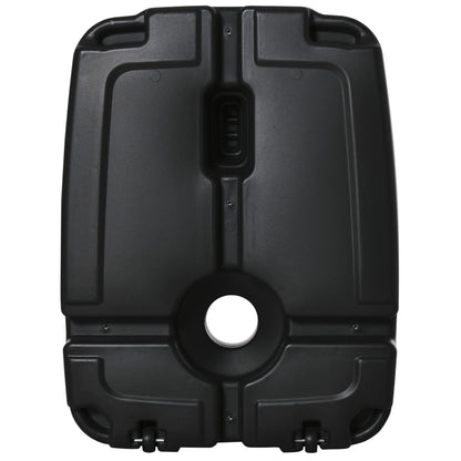 Outsunny Parasol Base, Water and Sand Filled, Up to 100kg, Portable Umbrella Stand Weights for Cantilever Banana Parasol with Wheels, Black 