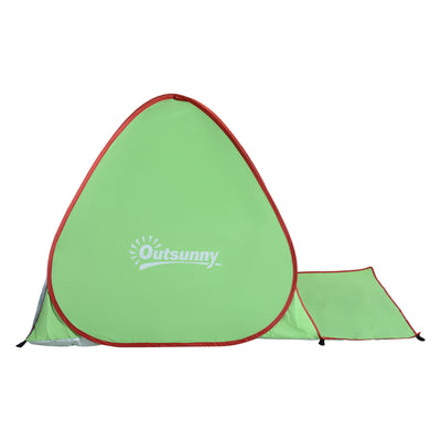 Outsunny Pop Up Tent Beach Fishing Camping UV Protection Patio Sun Shade Shelter 