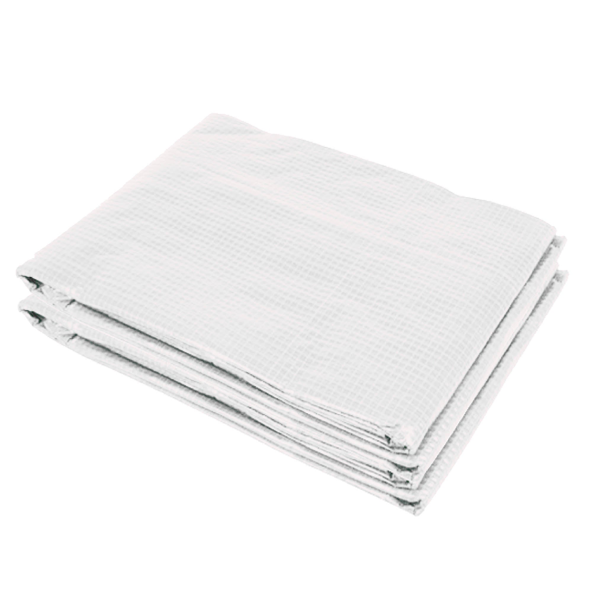 Outsunny Walk In Greenhouse Cover Replacement Plant Growhouse PE Cover 4.5x3x2m White 