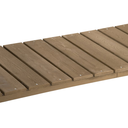 Outsunny Wooden Herb Planter Raised Bed Container Garden Plant Stand Bed 8 Boxes 110L x 46W x 76Hcm Brown 