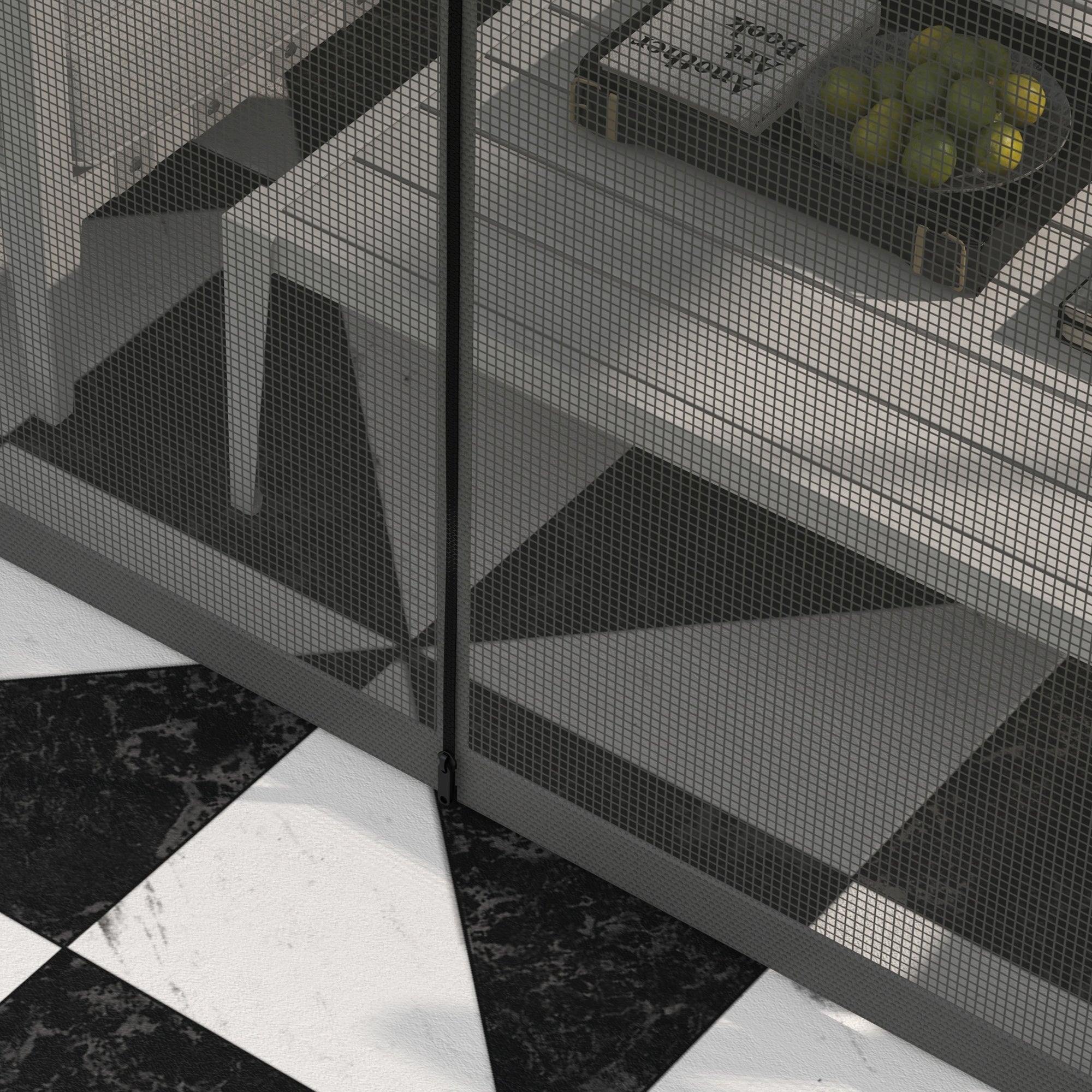 Outsunny 4 x 3m Aluminium Frame Hard Gazebo, with Accessories - Black 