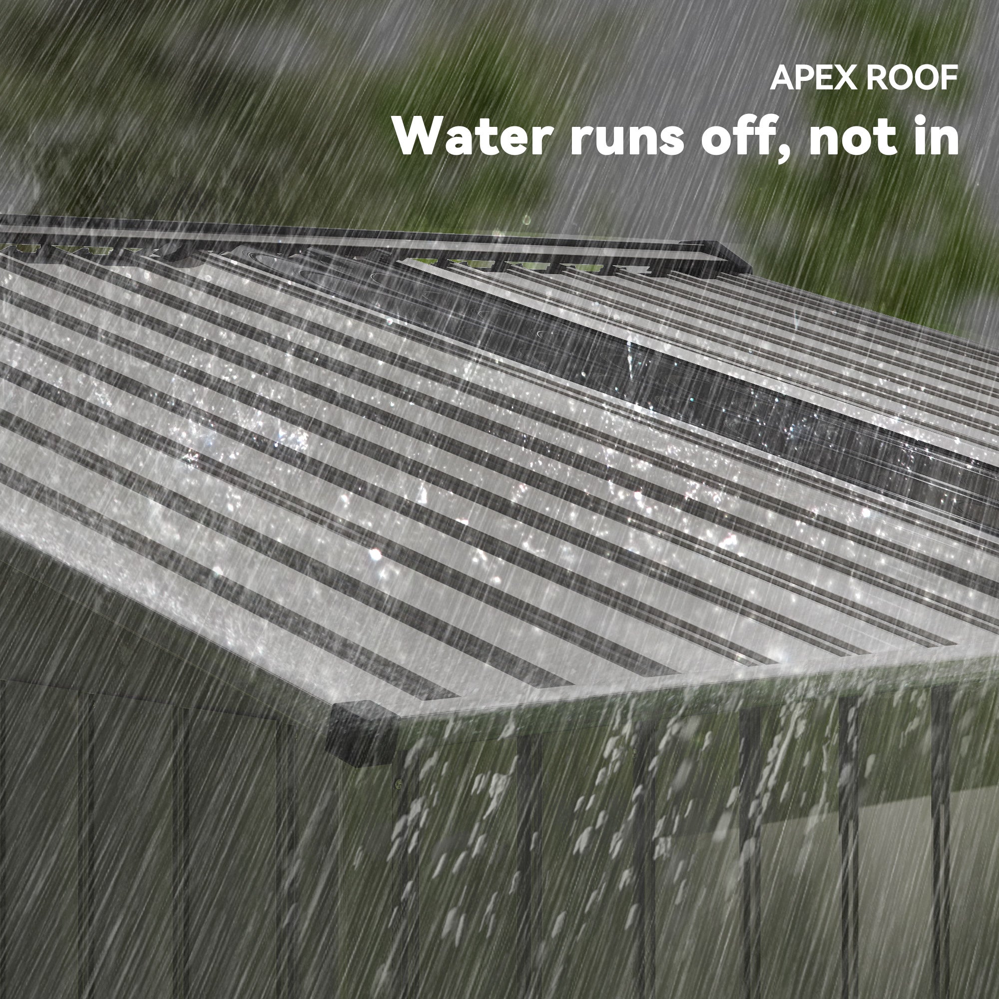 Outsunny Garden Storage Shed, Metal Outdoor Storage Shed House with Foundation Kit, Ventilation, Doors, 9 x 6FT, Grey