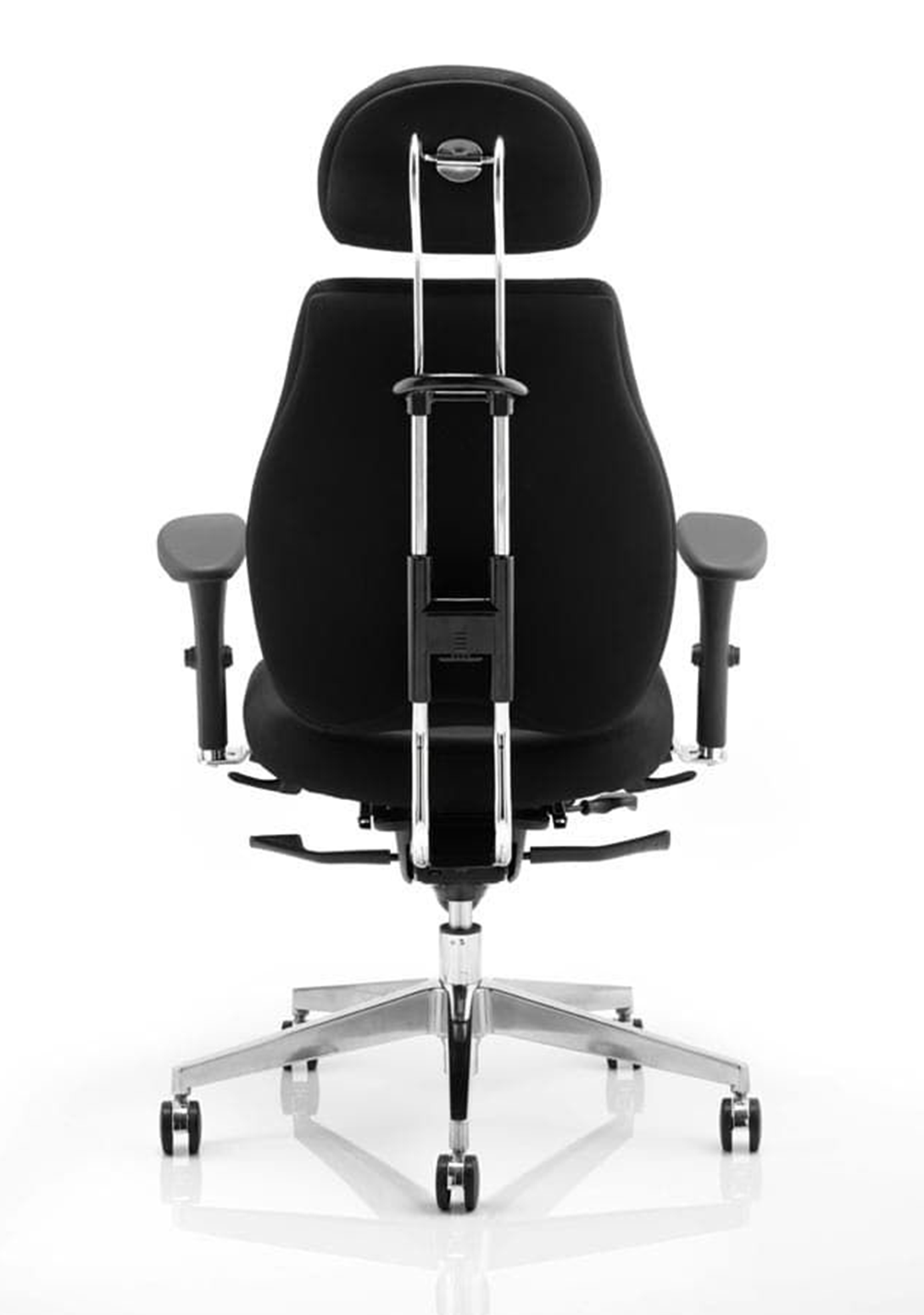 Chiro Plus High Back Ergonomic Posture Chair Black with Arms