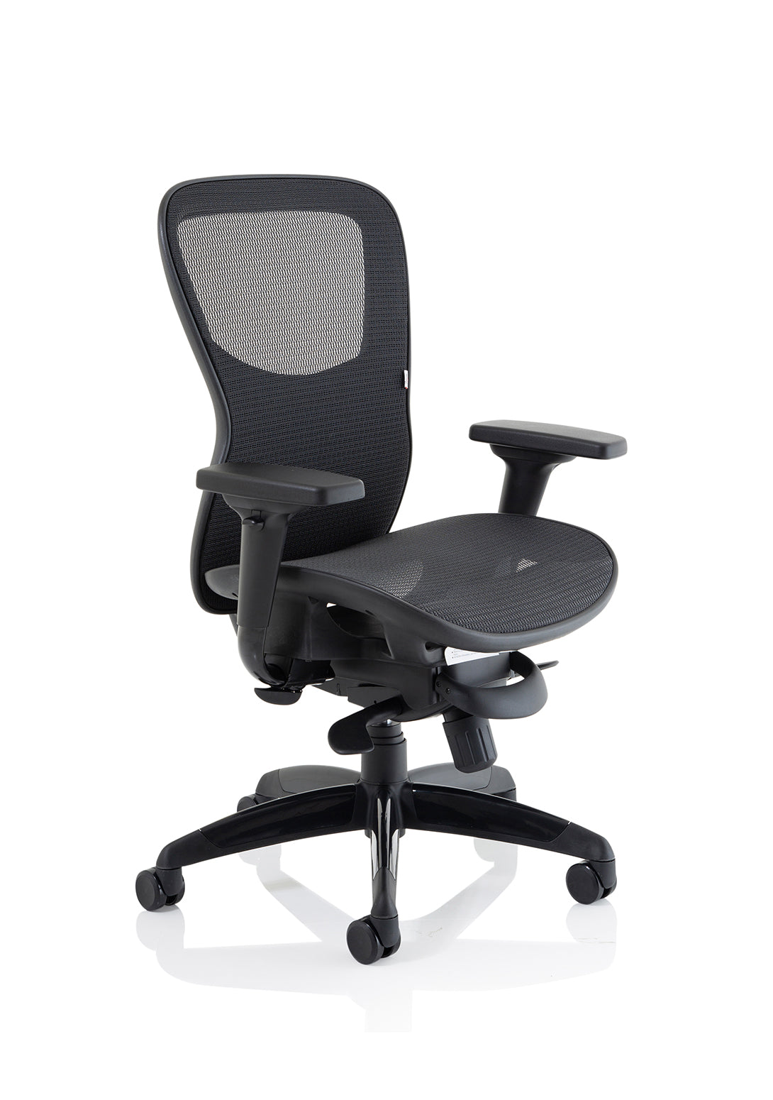 Stealth Shadow High Mesh Back Ergonomic Posture Chair with Arms