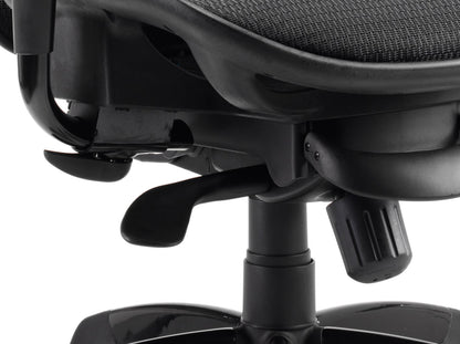 Stealth Shadow High Mesh Back Ergonomic Posture Chair with Arms