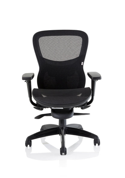 Stealth Shadow High Mesh Back Ergonomic Posture Chair with Arms