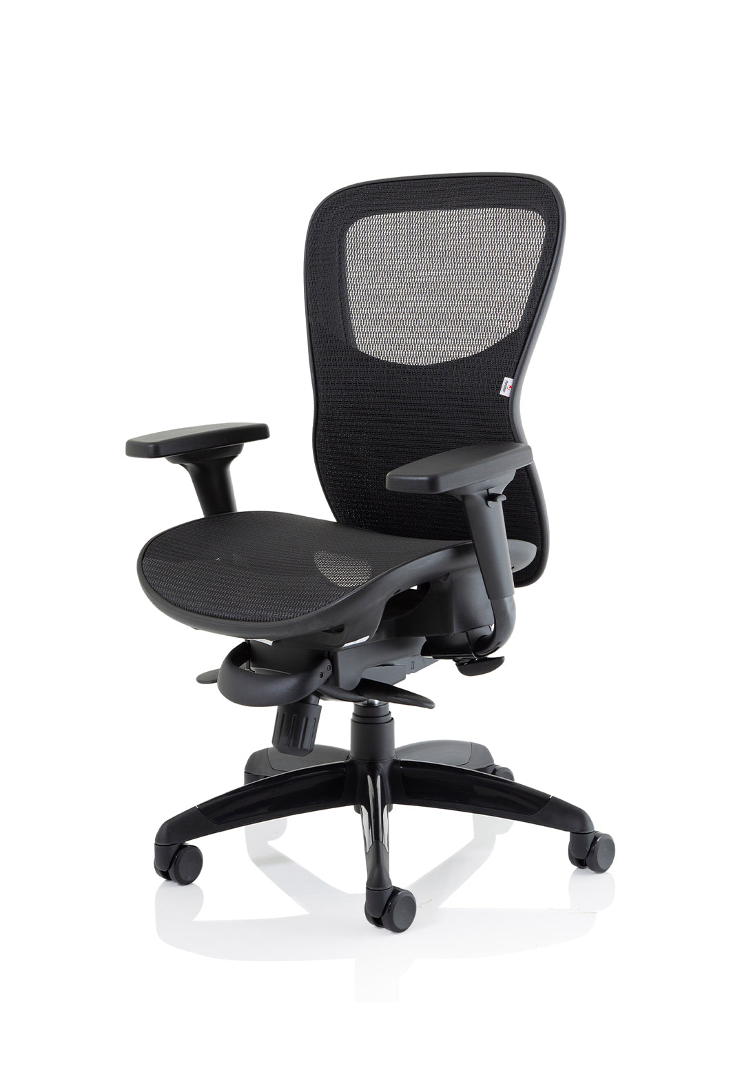 Stealth Shadow High Mesh Back Ergonomic Posture Chair with Arms