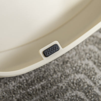 PawHut Foldable Pet Stairs Portable Dog Steps 3-Step Design with Non-slip Mats for High Beds, Sofas, 49 x 38 x 38 cm, Cream 