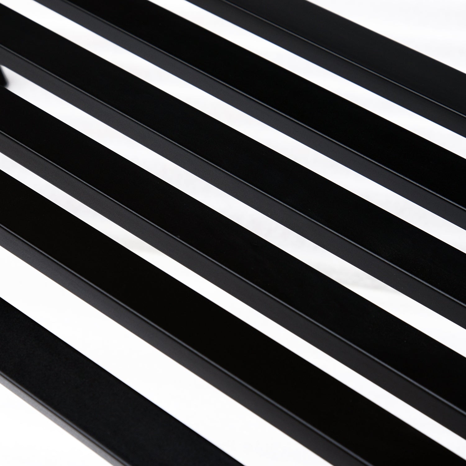 Outsunny Garden Bench Furniture Patio Park 2 Person Chair Seat Steel Black 120cm Outdoor 