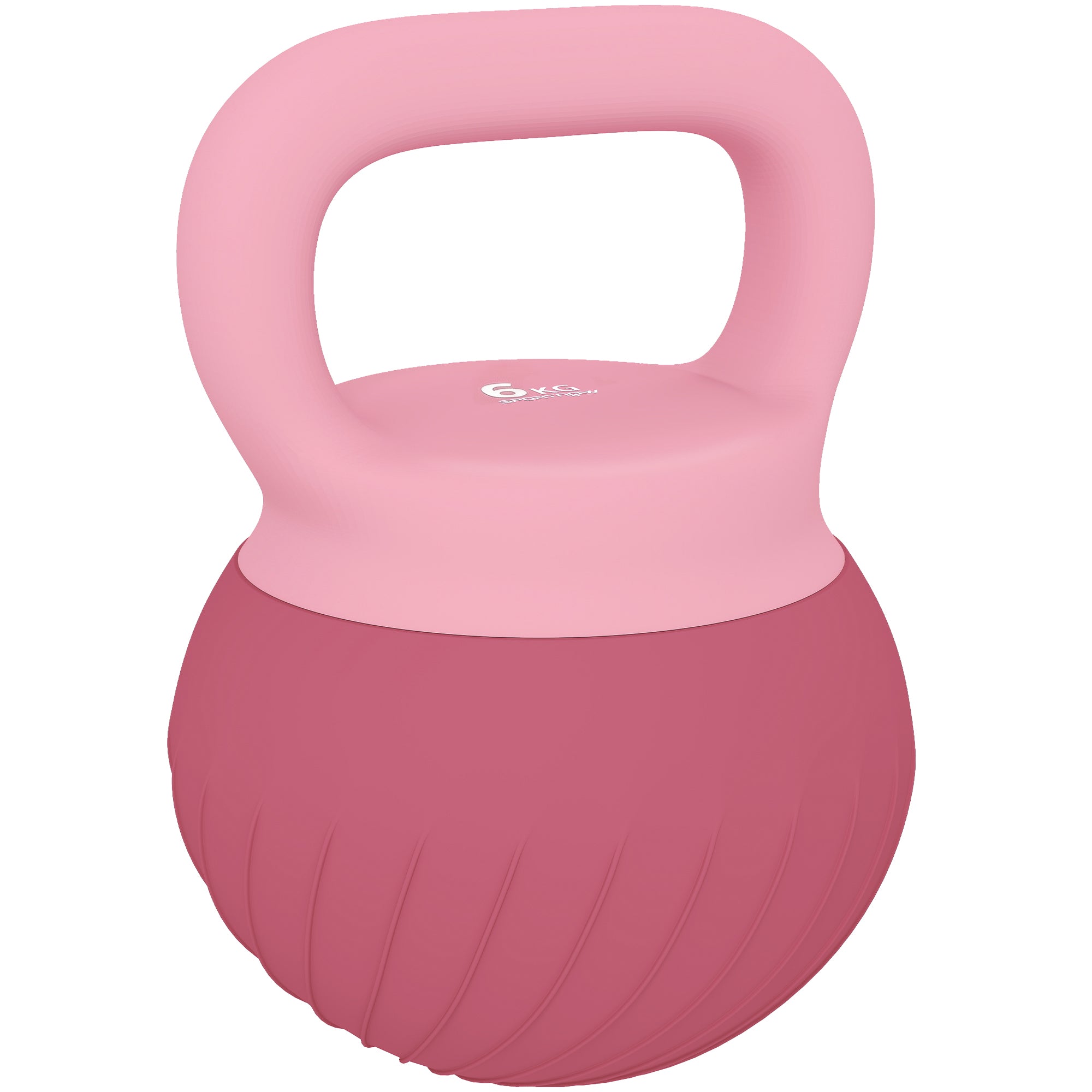 SPORTNOW Soft Kettlebell, 6kg Kettle Bell with Anti-Slip Grip for Home Gym Weight Lifting and Strength Training 
