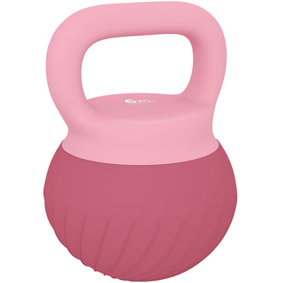 SPORTNOW Soft Kettlebell, 6kg Kettle Bell with Anti-Slip Grip for Home Gym Weight Lifting and Strength Training 