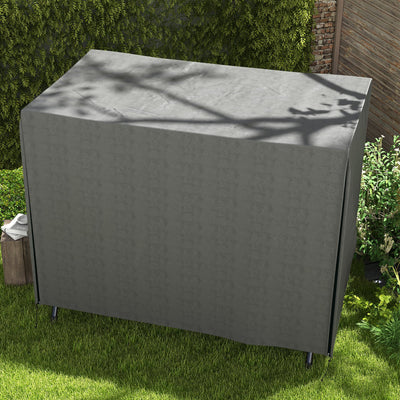 Outsunny 205 x 124cm Three-Seater Swing Chair Protective Cover Dark Grey 