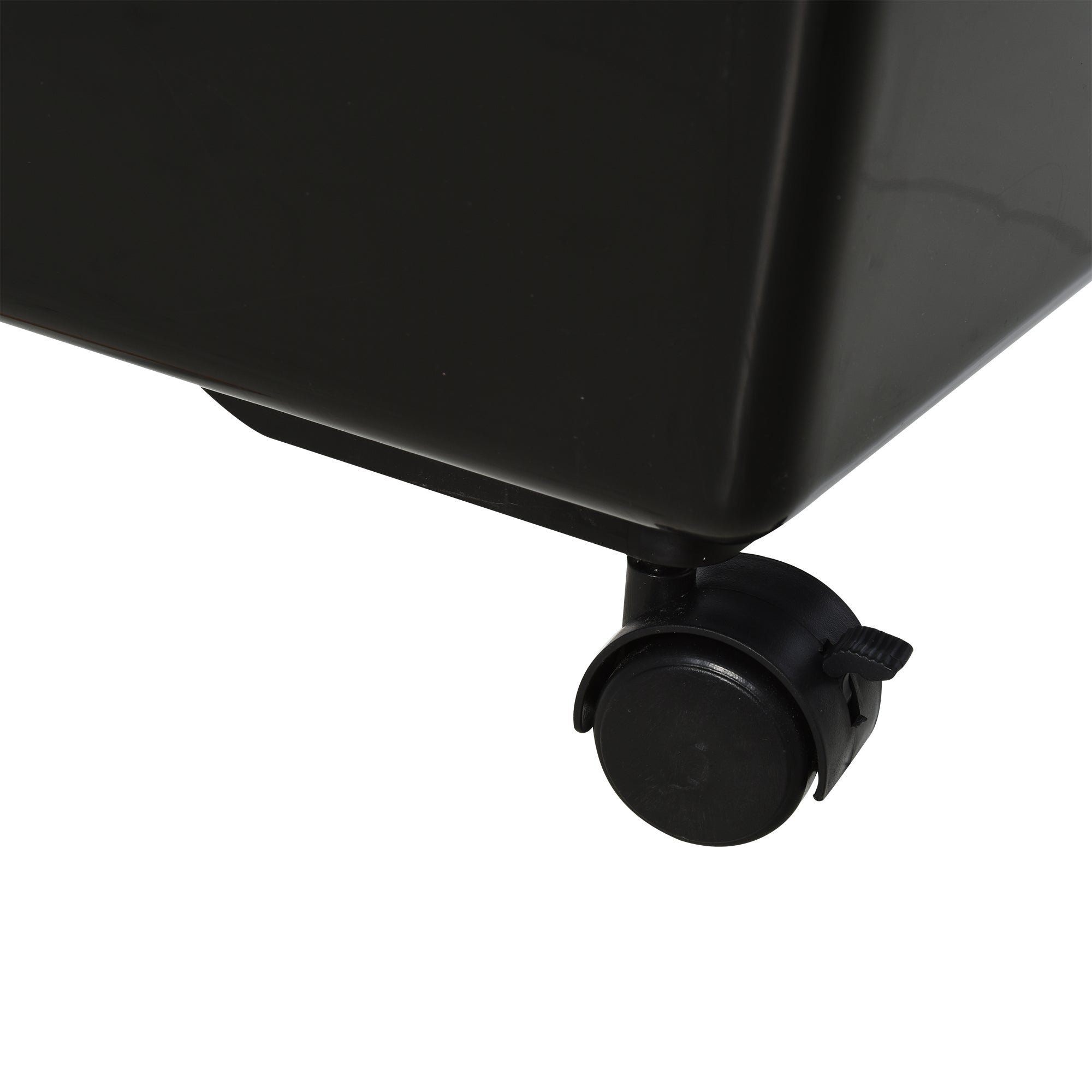 PawHut Steel Medium 2-Tier Small Guinea Pigs Hutches w/ Accessories Blue/Orange 