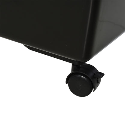 PawHut Steel Medium 2-Tier Small Guinea Pigs Hutches w/ Accessories Blue/Orange 