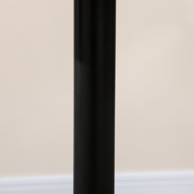 HOMCOM 75H x \'ce\'a670cm Two-Person Minimalistic Dining Table - Black 