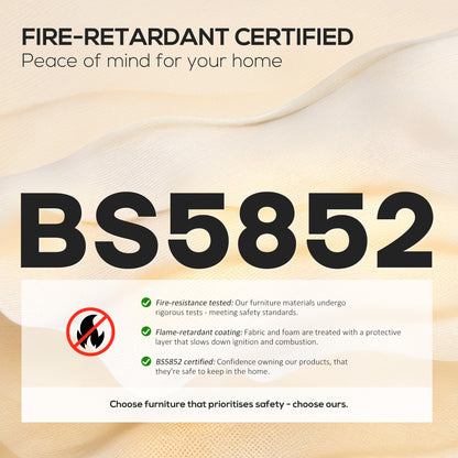 HOMCOM Boho Shoe Bench with Padded Seat and Flip-Drawer - Light Green