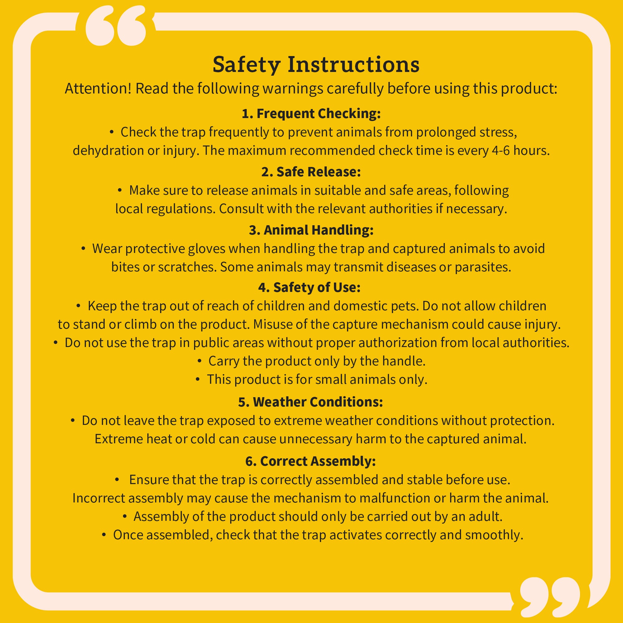 Outsunny Metal Rat Trap with Single Door, for Small Animals, Dark Green