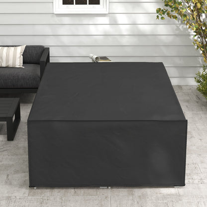 Outsunny 155 x 222cm Waterproof Furniture Cover - Black 