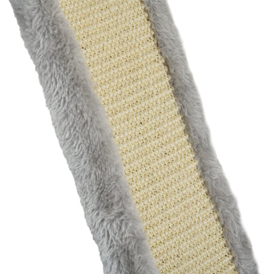 PawHut Three-Piece Wall-Mounted Cat Shelves, with Hammock, Ladder, Platforms, Scratching Post - Grey 