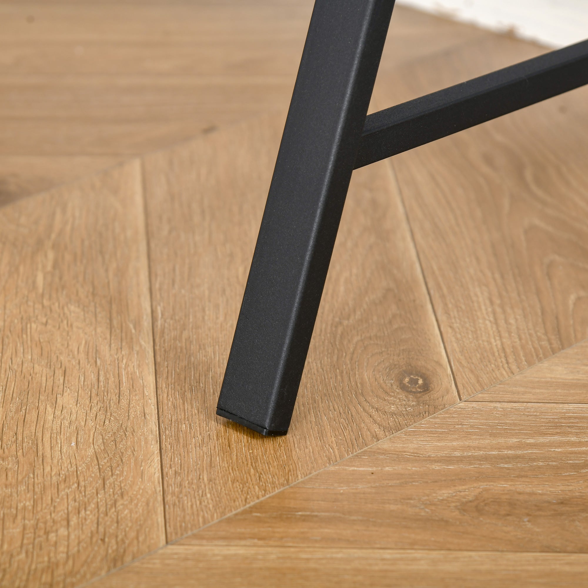 HOMCOM Writing Desk Computer Table Home Office PC Laptop Workstation Storage Shelf 84L x 45W cm Black 