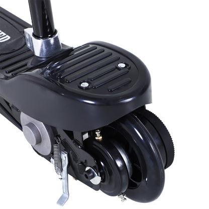 HOMCOM Outdoor Ride On Powered Scooter 120W Motor Bike 2 x 12V Battery - Black 