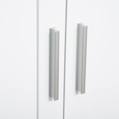 kleankin Modern Bathroom Floor Cabinet - White 