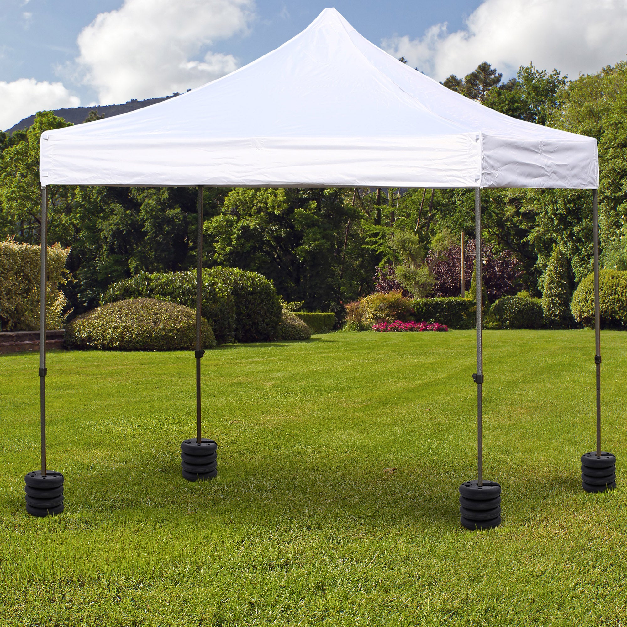 Outsunny Sand Fillable Set of 4 PCs Gazebo Tent Sand  Leg Weights Marquee Party Tent Canopy Accessory 