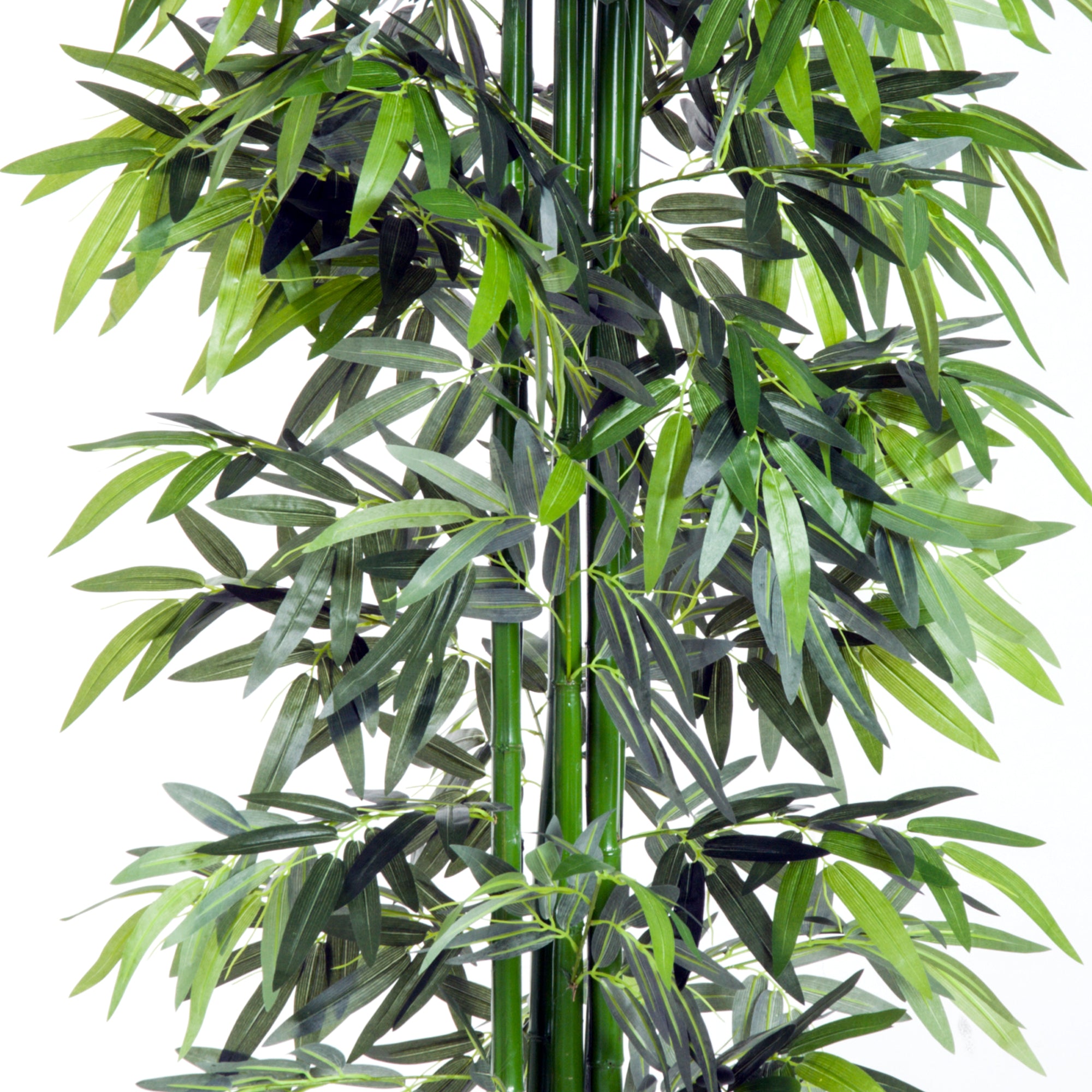 Outsunny 6ft Artificial Bamboo Tree Plant Greenery in A Pot for Home Office Planter 1.8M 