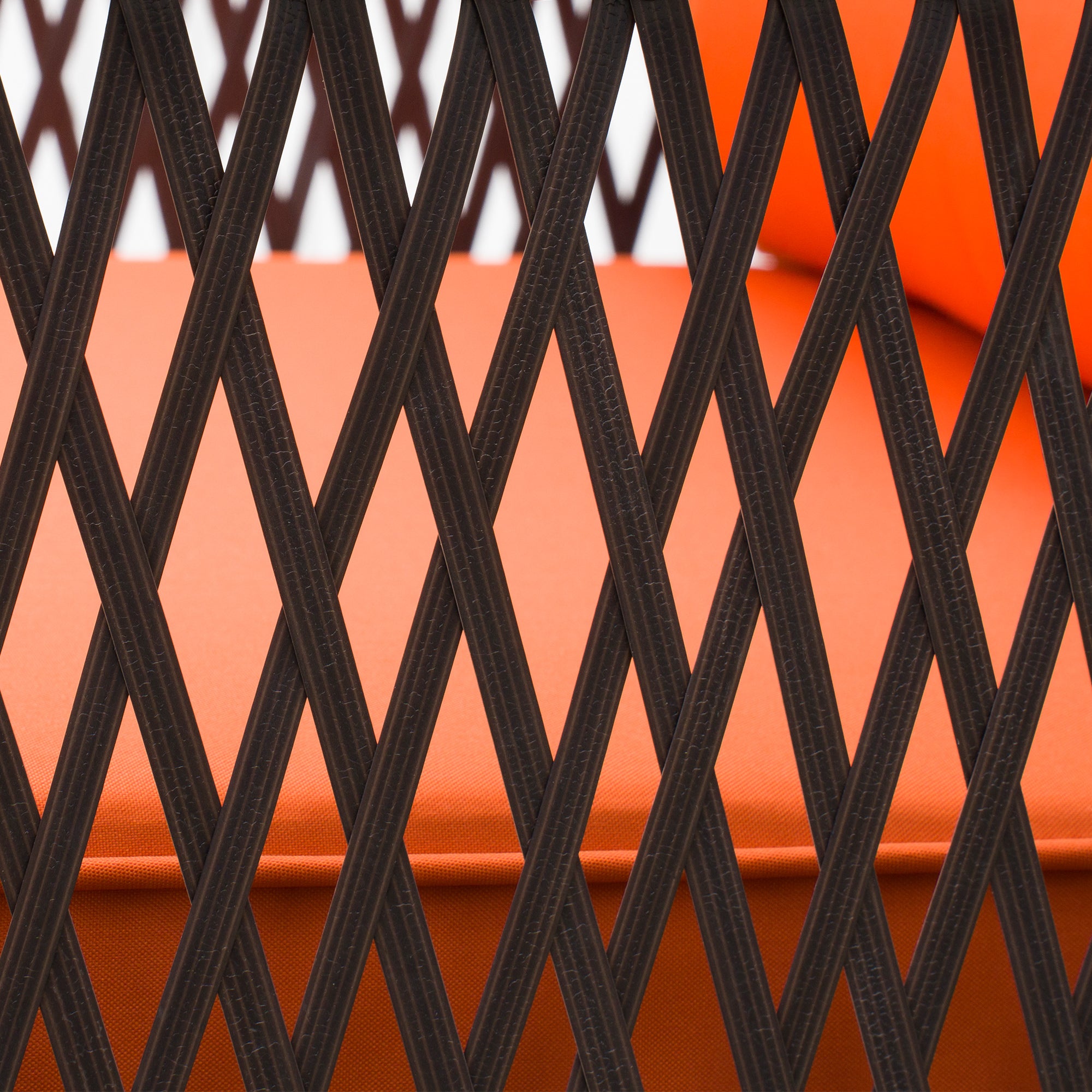 Outsunny 3 Pieces Rattan Bistro Set with Glass Top Coffee Table, Chairs and Cushions for Outdoor, Patio, Balcony, Orange