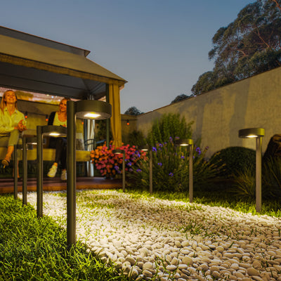 Outsunny Solar Lights Outdoor Garden Stake 8 Pack Pathway Lighting, Solar Stake Lights with Auto On/Off LED, IP44 Waterproof Plastic Outdoor Garden Lighting for Path, Patio and Landscape 
