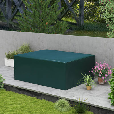 Outsunny Garden Furniture Cover, Waterproof Anti-UV Large Protective Patio Set Covers, 235 x 190 x 90cm, Green 