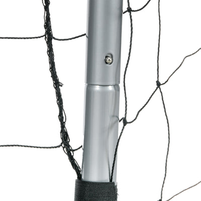 SPORTNOW 10ft x 6.5ft Football Goal, Football Net for Garden with Ground Stakes, Quick and Simple Set Up 