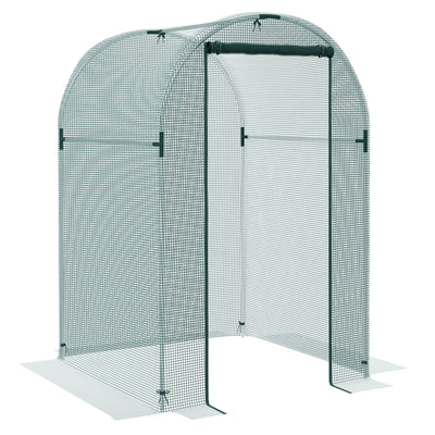 Outsunny 120 x 120cm Mini Polytunnel Greenhouse 