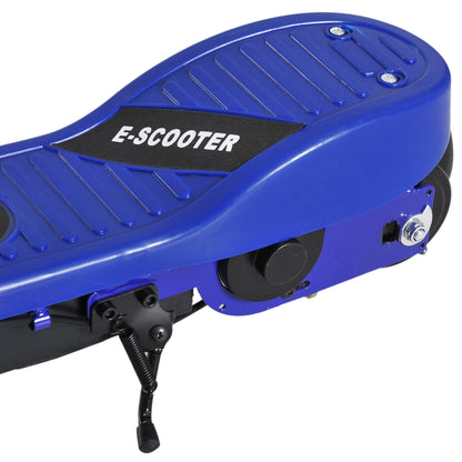 HOMCOM Folding Electric Kids Scooter Ride on Age 7-14, Blue/Black 
