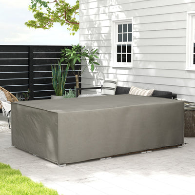 Outsunny 155 x 222cm Waterproof Furniture Cover - Grey 