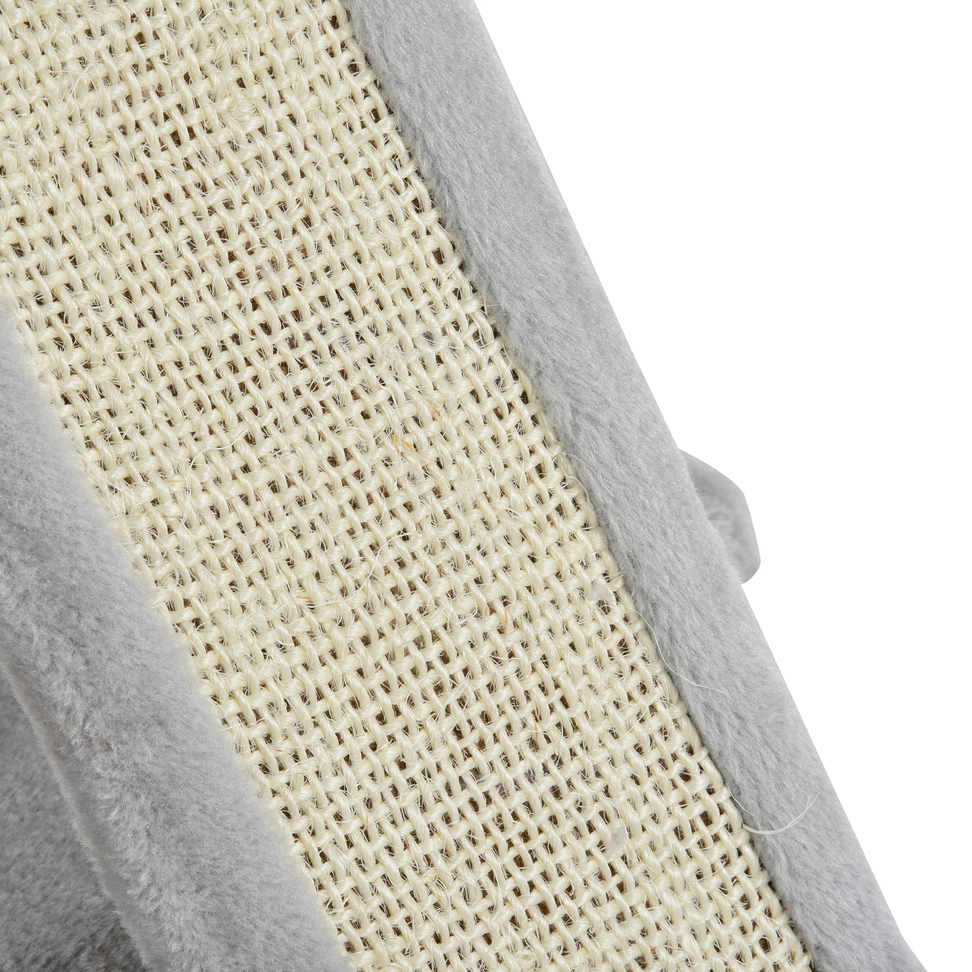 PawHut Cat Tree for Indoor Cats 83cm Cat Scratching Post Scratch Board Kitten Tower Climbing Frame Grey 