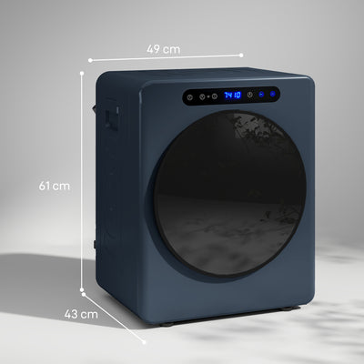 HOMCOM 5kg Compact 40-60℃  Tumble Dryer Blue 