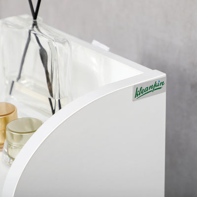 kleankin Multi-Storage Narrow Bathroom Cabinet - White 