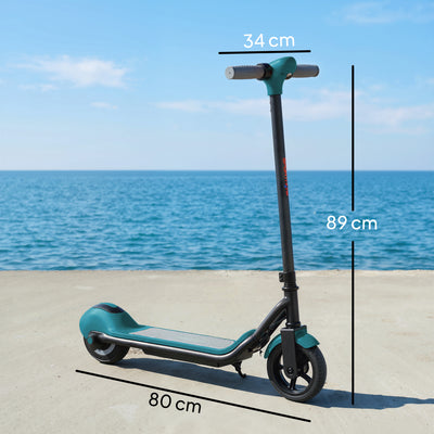 SPORTNOW Electric Scooter for Kids, with LED Display, Green 