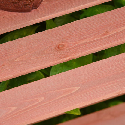 Outsunny Garden Cold Frame Polycarbonate Greenhouse with Adjustable Shelves, Double Doors, Openable Top Covers, Grow House for Flower Vegetable Plants, 80 x 47 x 138cm, Orange 