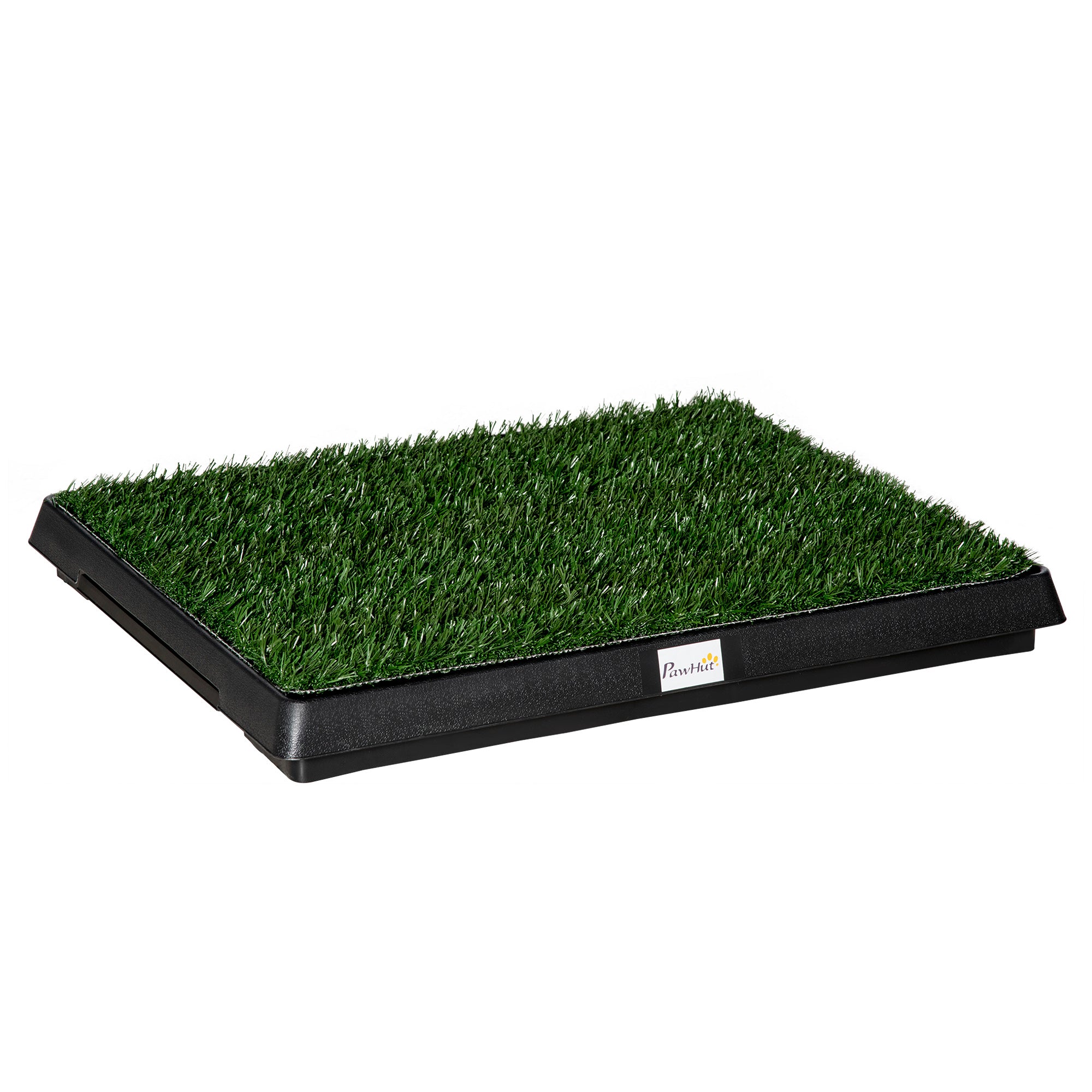PawHut Indoor Pet Dog Toilet Mat Potty Tray Training Grass Restroom with Tray and Loo Pad 