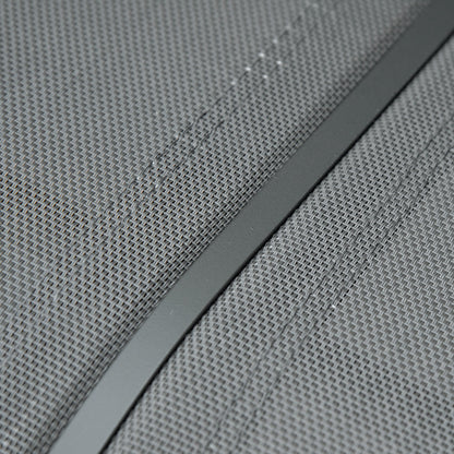 Outsunny 3-Seat Glider Rocking Chair for 3 People Garden Bench Patio Furniture Metal Frame, Grey 