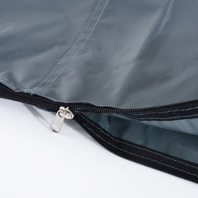 Outsunny Parasol Cover, Cantilever Umbrella Cover, Banana Umbrella Cover with Zipper for Outdoor Garden, Patio, Grey 