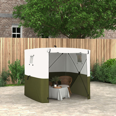 Outsunny 2 x 2m Pop-Up Gazebo, with Accessories - Green 