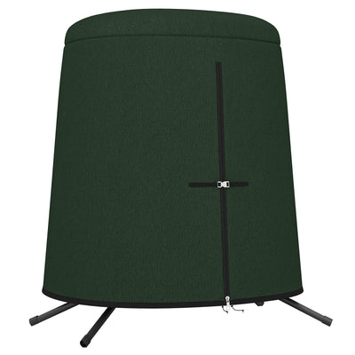 Outsunny 196 x 230 cm Hanging Egg Chair Protective Cover - Green 