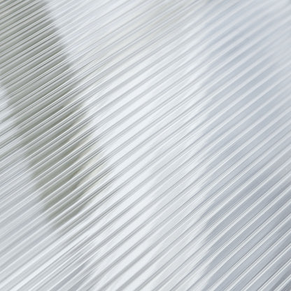 Outsunny Door Canopy Awning Outdoor Window Rain Shelter Cover for Front/Back Door Porch Clear 100 x 75cm 