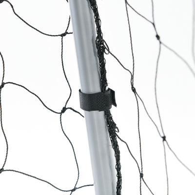 SPORTNOW 10ft x 6.5ft Football Goal, Football Net for Garden with Ground Stakes, Quick and Simple Set Up 